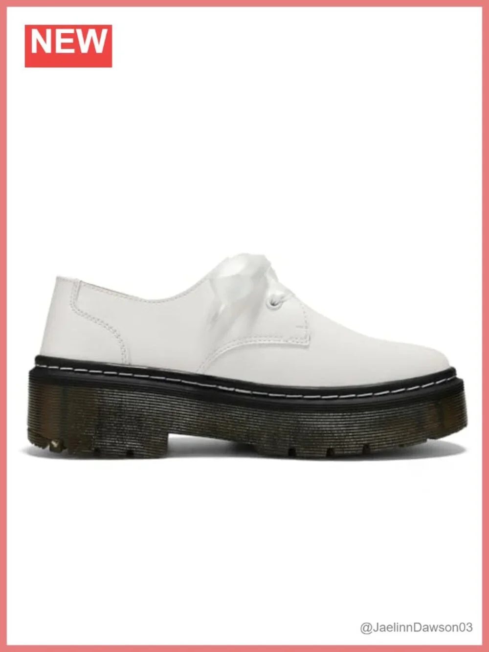 Lace-up Platform Chunky Loafers Lug Sole Oxford Shoes for Women Comfortable